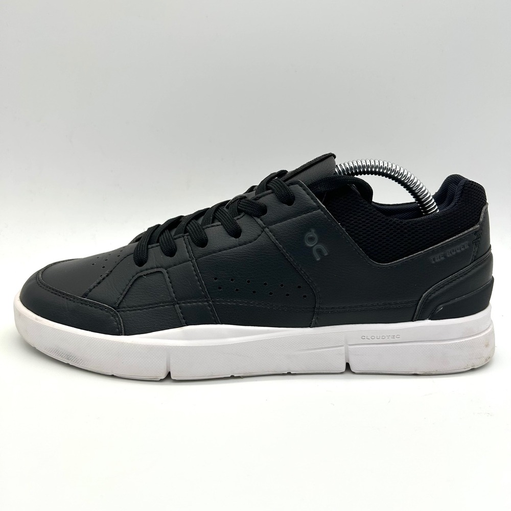 On Cloud The Roger Clubhouse Shoes Womens 10 Black Running Sneakers‎ CloudTec